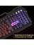 USB Kablolu Rgb LED Aydınlatmalı Gaming Mekanik Klavye, Metal Su Geçirmez Oyuncu Klavyesi 3