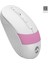 Sm-18 USB Beyaz/pembe 2.4ghz Optik Kablosuz Mouse 1