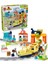 Town Büyük Interaktif Mahalle Treni 10428 – 3 Yaş ve Üzeri Çocuklara Özel Işıklı, Sesli ve Raylı Yaratıcı ve Eğitici Oyuncak Yapım Seti (103 Parça) 1