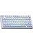F75 Mekanik Rgb Tkl Nimbus V3 Switch Kablosuz Makrolu Hot Swap Klavye Buz Mavisi 2