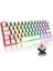 Oyuncu Klavyesi Rgb Klavye 20 Modlu Ayarlanabilir Renk Seçeneği Rgb Suya ve Toza Dayanıklı Klavye Oyun Klavyesi Oyuncu Klavye Mekanik Klavye Kırmızı Switch (Beyaz) 2