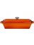 Döküm Ekmek Kabı/terrine, 11X29 Cm, Turuncu 1