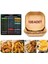 Airfryer Pişirme Kağıdı 100 Adet Fritöz Pişirme Kağıdı,fritöz Yağlı Kağıdı, Yanmaz Kağıt 1