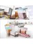 Şeffaf Mutfak Erzak Kabı Kapaklı Hava Geçirmez Boşaltma Bakliyat Saklama Kabı Düzenleyici 2450CC (Asorti) 2
