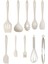 Salvatore 10 Parça Spatula Set Vanilya 1