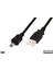 AK-300108-010-S USB 2.0 Bağlantı Kablosu, A Tipinde - Mini B (5 Pimli) M/m, 1.0m, USB 2.0 Uyumlu, Bl 1