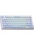 F75 Mekanik Rgb Tkl Gray Switch Kablosuz Makrolu Hot Swap Klavye Buz Mavisi 3