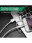 3&apos;ü 1 Arada Ios Lightning Type-C Micro USB Şarj ve Data Kablosu Gümüş 1 Metre 3