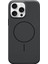 16 Pro Max Kılıf - Magsafe, Çizilmeye Dayanıklı Koruyucu Kılıf, Ince Form, Mikrofiber Kaplama - Gece Siyahı 1