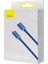 Crystal 20W Type-C To Lightning Kablo 120 cm Mavi 3
