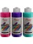 Rose Mor, Fuşya, Turkuaz Akrilik 3&apos;lü Set 3X120 ml 1