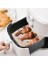 50 Adet Air Fryer Pişirme Kağıdı Tek Kullanımlık Hava Fritöz Yapışmaz Yağlı Kağıt Delikli Model 3