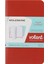 Volant Not Defteri (Çizgili, Yumuşak Kapak, X-Small) 2&apos;li Set Kırmızısı, Deniz Mavisi 1