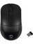 Sm-18 USB Siyah 2.4ghz Optik Kablosuz Mouse 1