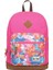Pembe Desenli Okul/sırt Çantası - 14111 1