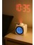 LED Projeksiyon Çalar Saat, Sesli Anons Fonksiyonu, Göstergeli, Duvar ve Tavan Projeksiyonu, 10 Dakikalık Erteleme, USB Veya Pil ile Çalışma, Yatak Odası ve Ofis Için (Beyaz) 3