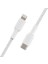 Örgülü Usb-C - Kablosu (Hızlı Şarj Kablosu) Hızlı Şarj Mfi Sertifikalı Usb-C Kablosu (2m, Beyaz) 3