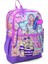 Dört Bölmeli Pembe Mor Fashion Desenli Ilkokul Sırt Çantası - Kız Çocuk 2