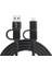 HP-016 Pd 20W 2 In 1 Hızlı Şarj Kablosu 100 cm 2.4 A Lightning Type-C USB Type-C Çoklu Veri Data Kablosu 3