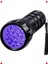 21 LED Ultraviyole Uv El Feneri (395NM) 3