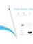 iPad Stylus Tablet Kalemi – Usb-C Hızlı Şarj, Rejection, 8 Saat Pil Ömrü, Pencil Alternatifi, iPad 6/7/8/9/10, Air, Pro, Mini ile Uyumlu, 2 Yedek Uç 3