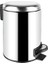 Paslanmaz Pedallı Çöp Kovası Krom 5lt (000301) 1