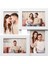 4 Fotoğraf Için Resim Çerçevesi Kolajı, 10 x 15 cm RPF25WT 1