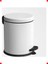 Pedallı Çöp Kovası Beyaz 3 Litre - Kompakt Tasarım 1
