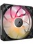 Icue Lınk RX140 Max Rgb 140 mm Pwm Kalın Fan, Yüksek Statik Basınç, Manyetik Kubbe Yatak, Tekli Fan, Siyah 1