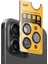 Labs 16 Pro Max / 16 Pro ile Uyumlu Titanyum 9h Lens ( ) 3