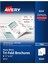 Üç Katlı Yazdırılabilir Broşür Kağıdı, Mürekkep Püskürtmeli Yazıcılar, 100 Broşür ve Posta Contası, 8,5 x 11 (8324) 1