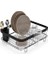 Multi-Use Dish Rack Sinkin Çok Fonksiyonlu Tabak Siyah/, Metal, Büyük 3