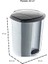 Pedallı Çöp Kovası 30 Lt Antrasit Gri 3