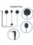 Jack Girişli 3.5mm Intercom Kulaklığı BT31,BT22,BT35 Uyumlu Motorsiklet Kask Yedek Mikrofon 1