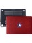 Kılıf Kapak Simli Kılıf Mac Pro 13INÇ M1-M2, A2338 A2289 A2251 A2159 A1706 A1708 A1989 ile Uyumlu G1505 Bordo 1