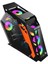 Emperor Atx Kumandalı 7 Rgb Fanlı Şeffaf Cam Panel Gaming Oyuncu Bilgisayar Kasası 3