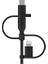 Evrensel Kablo (3&apos;ü 1 Arada Usb-C, Lightning, Micro-Usb Şarj Kablosu) Akıllı Telefonları, Tabletleri, Güç Bankalarını ve Daha Fazlasını Şarj Edin (3,3 Ft/1 M) 2