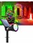 7 Renk Rgb 18 LED Spot Güneş Enerjili Bahçe Aydınlatması, Fotoselli,, 18W, Su Geçirmez Dış Mekan Solar Lamba, Duvar ve Zemin Montajı (Kırmızı, Yeşil, Mavi,, Mor, Beyaz, Turkuaz) 2