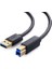 Usb-A 3.0 & Usb-B 3.0 Yazıcı Kablosu, 1 Metre, Siyah 2