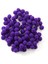Peluş Ponpon, 1.5 cm 50 Adet Mor 2