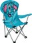 Katlanır Fil Desenli Çocuk Kamp Sandalyesi - Mavi 2