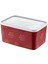 No Frost Saklama Kabı 2600 ml Carmen Kırmızı 1