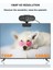 Webcam 1080P USB Kablolu Tak Çalıştır Konferans Kamera Dahili Mikrofon Chat Görüntülü Sohbet Yayın Kamerası Hd Video Web Kamerası A6 Web Cam (A6) 2
