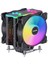 X129 2xaddresseble Rgb LED Fanlı Kule Tipi Soğutucu (DKCCX129) 3