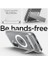 16 Plus ile Uyumlu Ince Magsafe Kılıf Ultra Hybrid S Metal Stand&apos;lı Sararma Karşıtı Duraclear Hava Kanalı Teknolojisi Askeri Sınıf Koruma Magfit Crystal Clear Şeffaf Kapak - ACS08082 2