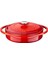 Metal Serisi - Çok Amaçlı Tencere, Yuvarlak, 28 Cm, Kırmızı 1