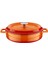 Döküm Çok Amaçlı Yayvan Tencere 28 cm Turuncu - Lv Y St 28 K2 1