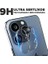 Uyumlu 9h Temperli Kamera Lens Kapak - Şeffaf ( 11 Pro) 3