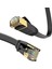 Cat7 Ethernet Kablosu 10GBPS Premium Internet Lan Kablo Flat Modem Ağ Kablosu (15 Metre) 1