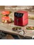 5.5 L Yağsız Fritöz, 11 Programlı Hava Fritözü, Ispanyolca 100 Tarif, Tutma Fonksiyonlu, LED Dokunmatik Ekran, Zamanlayıcı, 1700 W, Kırmızı 2